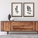 Florals Collection Black Framed Art