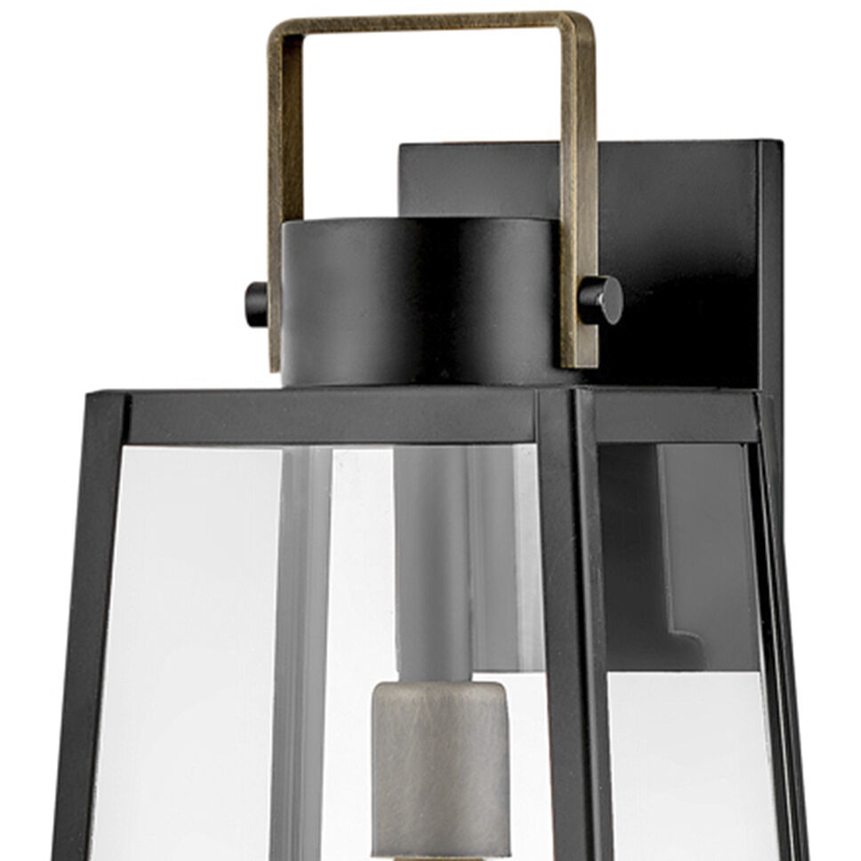 Hugh LED 25 inch Black Outdoor Wall Mount