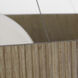 Windsor Smith Arena LED 53 inch Hand-Rubbed Antique Brass and Natural Oak Ring and Globe Chandelier Ceiling Light