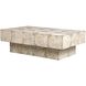 Kotoa 50.3 X 16.2 inch Bleached Tamarind Wood Veneer Coffee Table