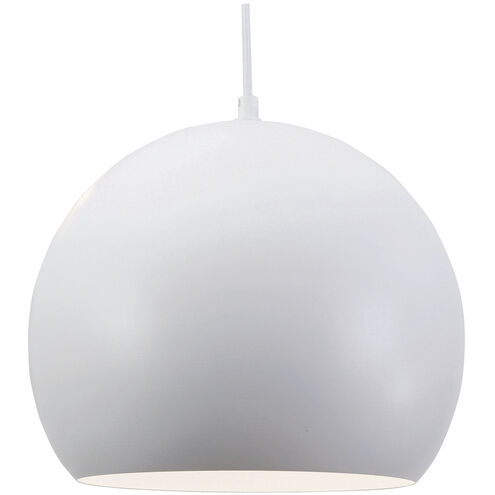 Roxy 1 Light 10 inch White Pendant Ceiling Light