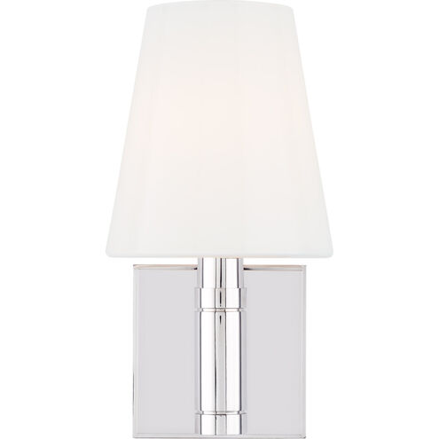 TOB by Thomas O'Brien Beckham Classic 1 Light 5.5 inch Polished Nickel Wall Sconce Wall Light