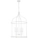 Brookstone 6 Light 26 inch Bisque White Pendant Ceiling Light