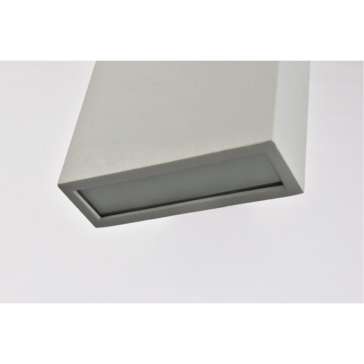 Raine 7 inch Silver Outdoor Wall Light