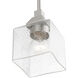 Aragon 1 Light 5 inch Brushed Nickel Mini Pendant Ceiling Light