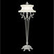 Beveled Arcs 72 inch 150 watt Silver Floor Lamp Portable Light in Silver Leaf