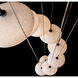 Clouds 9 Light 23.3 inch Black Pendant Ceiling Light
