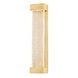Wharton LED 5 inch Aged Brass ADA Wall Sconce Wall Light