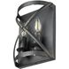 Alcott Wall Sconce Wall Light in Antique Black Iron