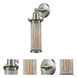 Austere Quincy Hall LED 5 inch Brushed Satin Nickel Sconce Wall Light, Austere