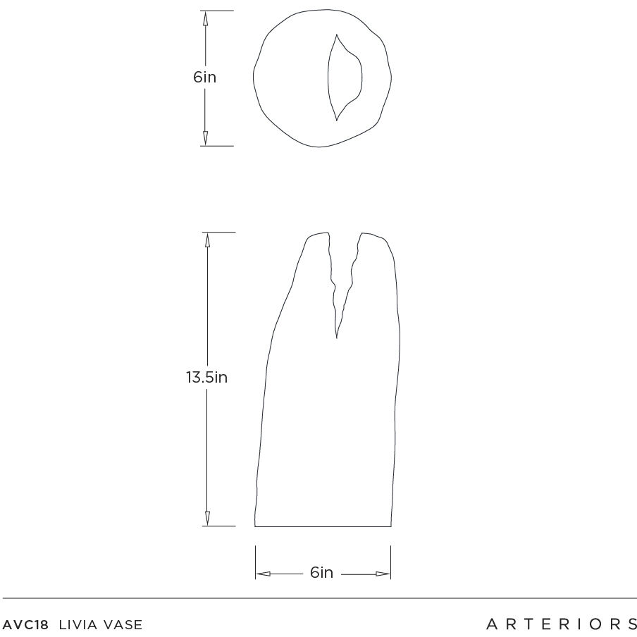 Livia 13.5 inch Vase