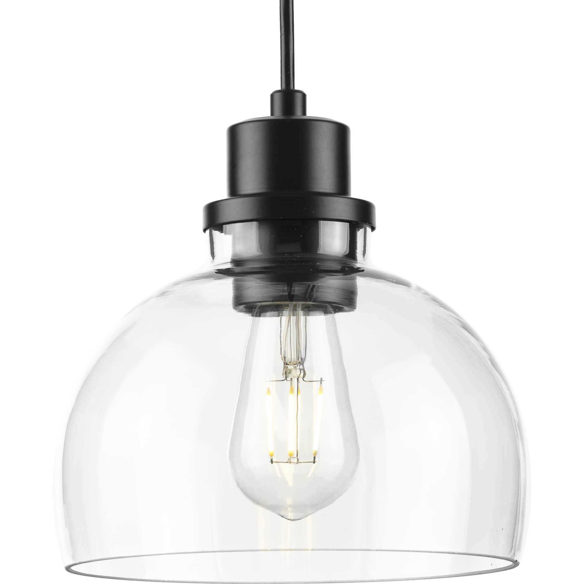 Garris 1 Light 8 inch Matte Black Mini Pendant Ceiling Light