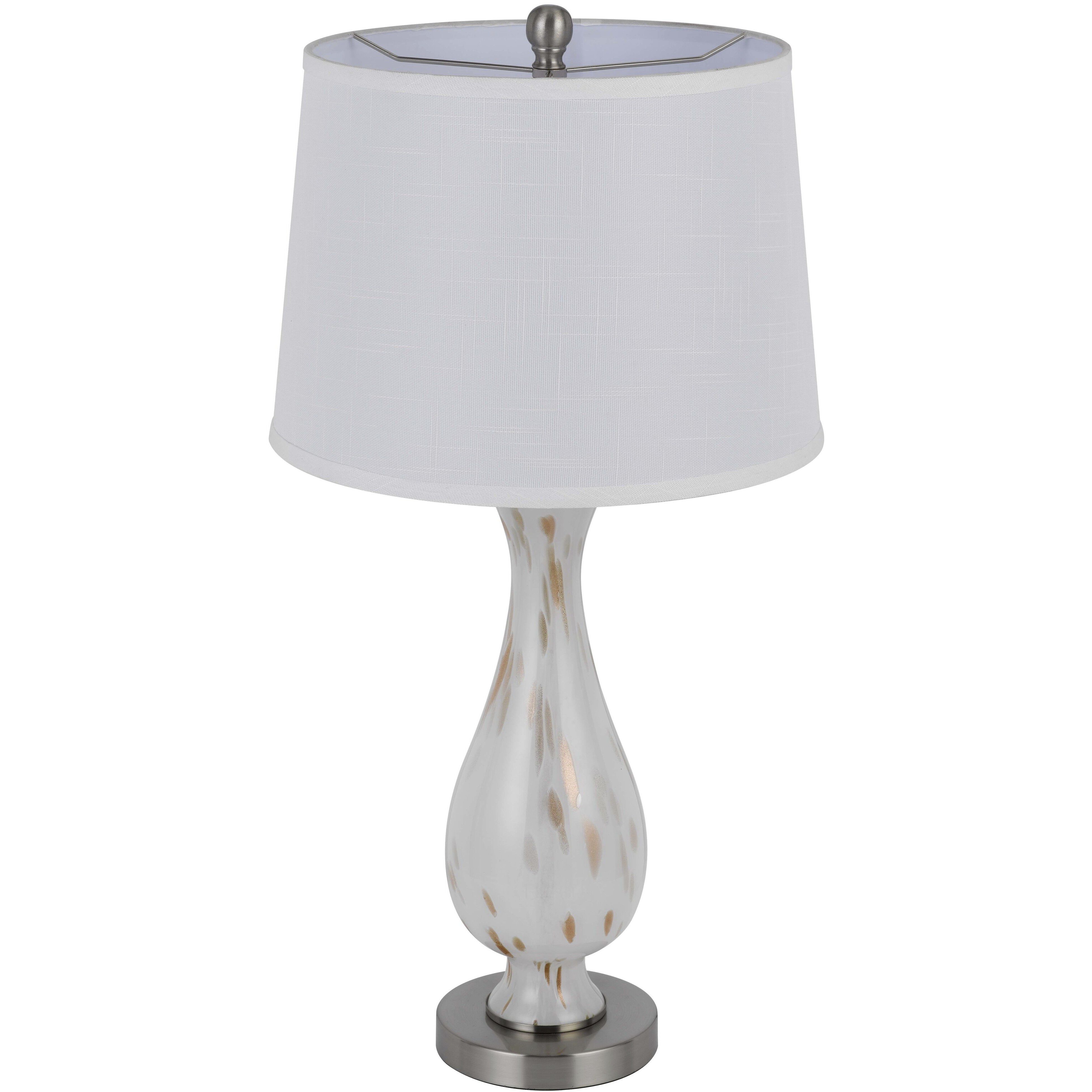 Abinger 28 inch 100.00 watt Frosted White 2 Pack Table Lamp Set Portable Light