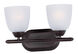 Axis 2 Light 13 inch Oil Rubbed Bronze Bath Vanity Wall Light