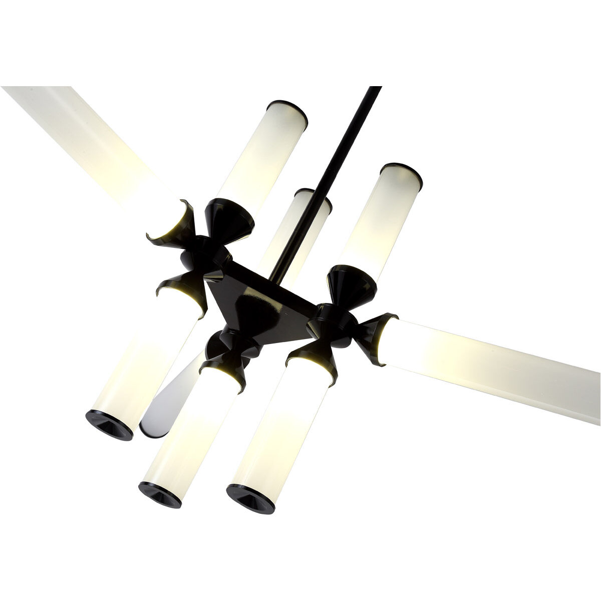 Canada LED 43 inch Black LED Chandelier Ceiling Light