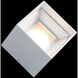 Downtown LED 5 inch White Flush Mount Ceiling Light in 3000K, dweLED
