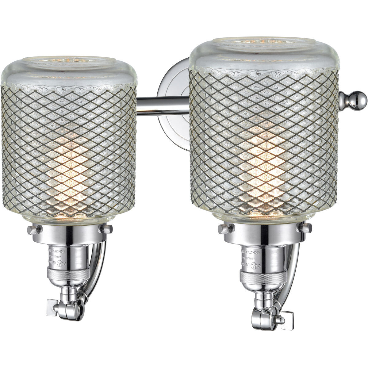 Franklin Restoration Stanton 2 Light 18 inch Polished Chrome Bath Vanity Light Wall Light, Franklin Restoration