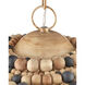 Medley 1 Light 25 inch Coco Cream Pendant Ceiling Light