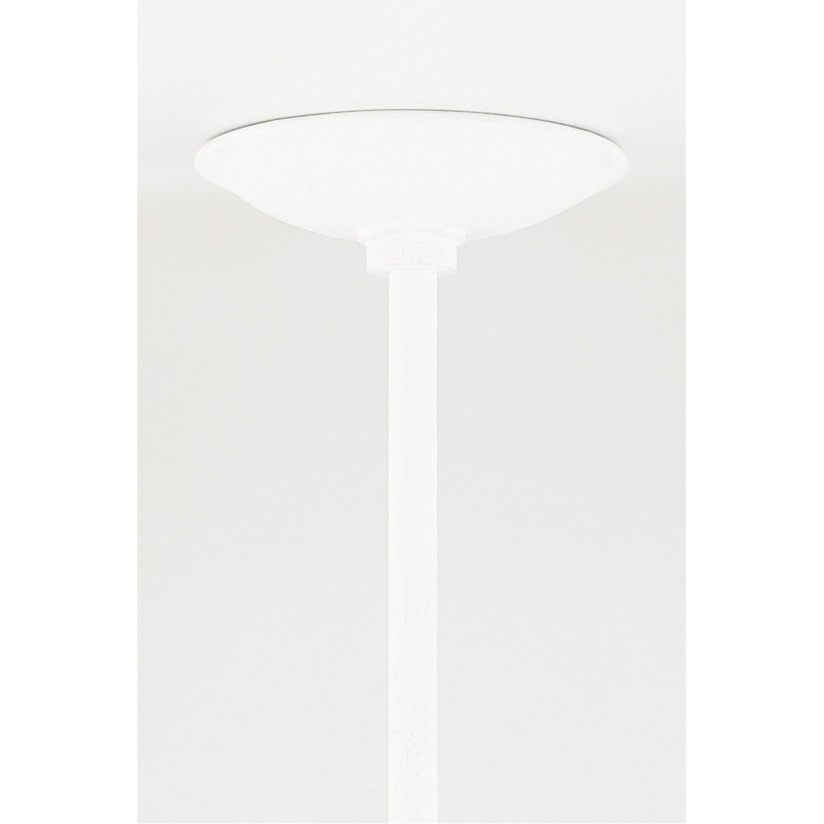 Fabius LED 24 inch White Plaster Pendant Ceiling Light, Small