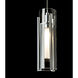 Exos Glass 10 Light 44.5 inch Sterling Pendant Ceiling Light in Clear, Standard