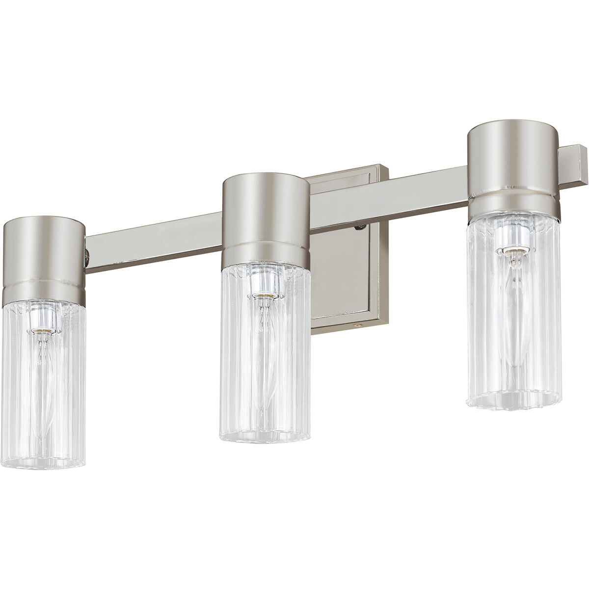 Midtown 3 Light 18 inch Polished Chrome Bath Vanity Wall Light