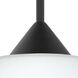 Tay Tay 1 Light Black Cord Pendant Ceiling Light
