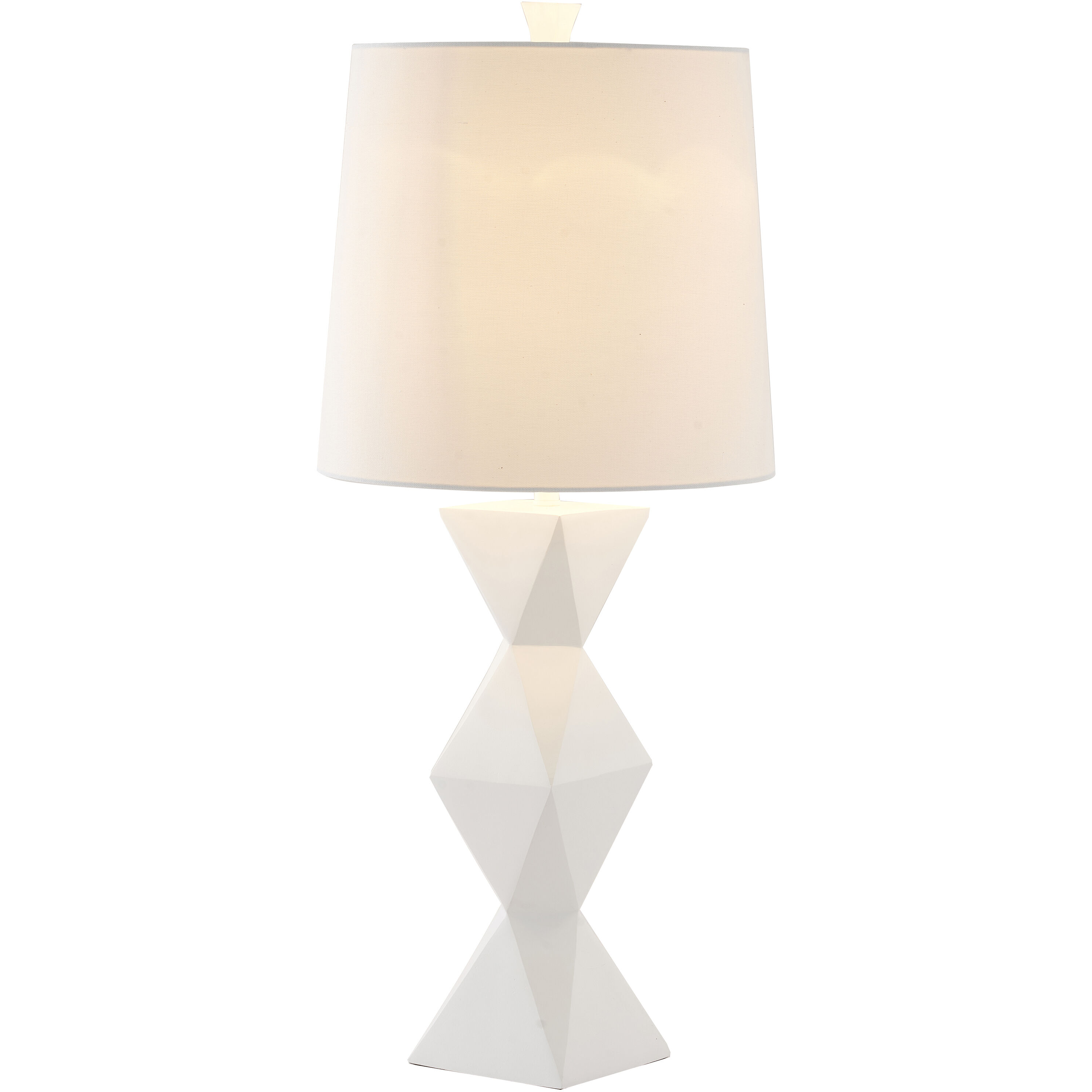 Canada 33.5 inch 60.00 watt White Table Lamp Portable Light