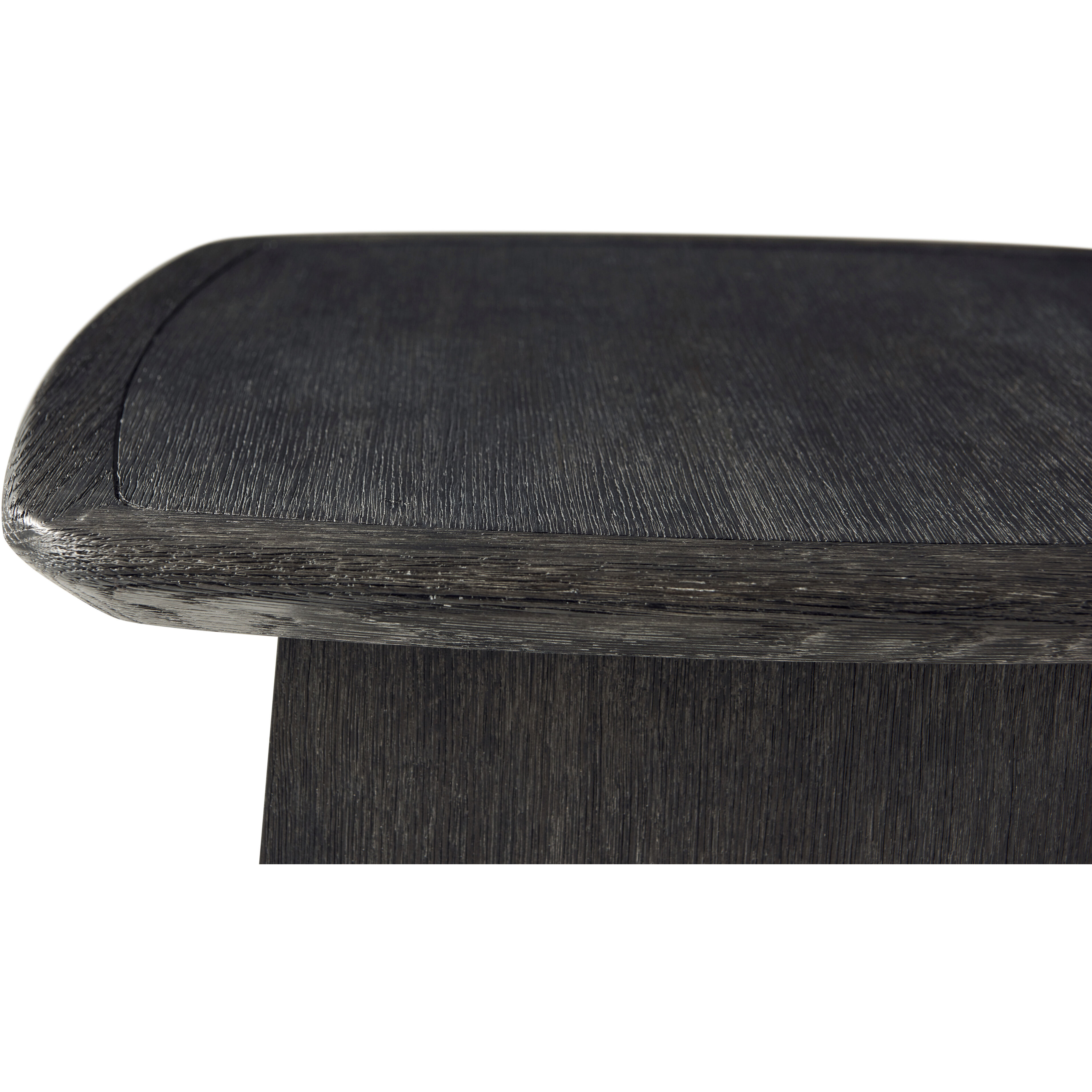 Repose 24 X 24 inch Charcoal Oak Side Table, Wooden