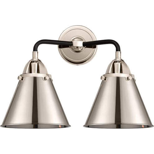 Nouveau 2 Appalachian LED 16 inch Black Polished Nickel Bath Vanity Light Wall Light