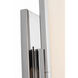 Ian K. Fowler Bowen LED 3 inch Polished Nickel Linear Bath Sconce Wall Light