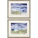 Waterside Collection Blue Framed Art