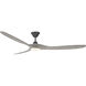 Maverick 70 inch Aged Pewter with Light Grey Weathered Oak Blades Ceiling Fan