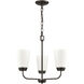 Winslow 3 Light 19 inch Oil Rubbed Bronze Chandelier Ceiling Light