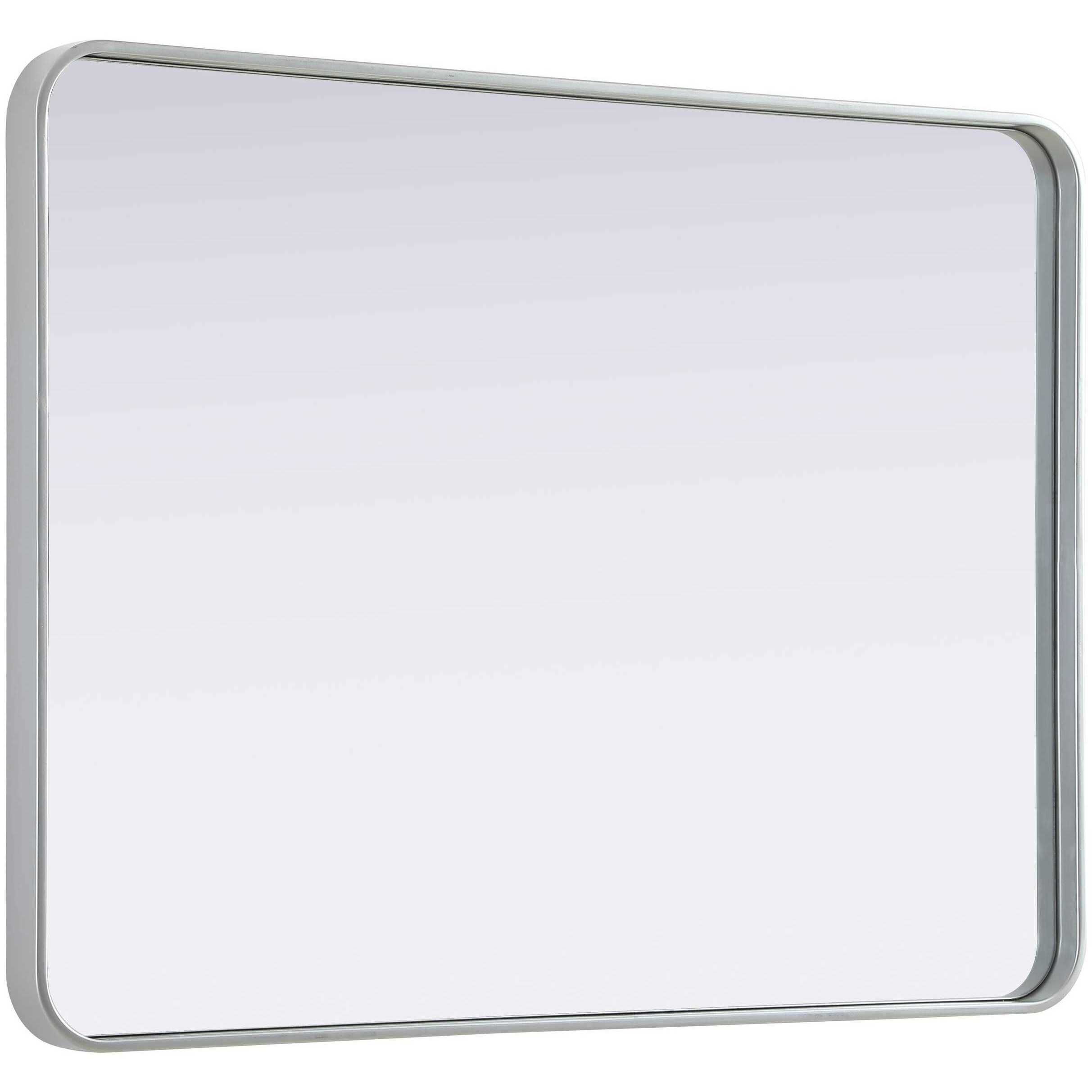 Remy 40 X 30 inch Silver Mirror