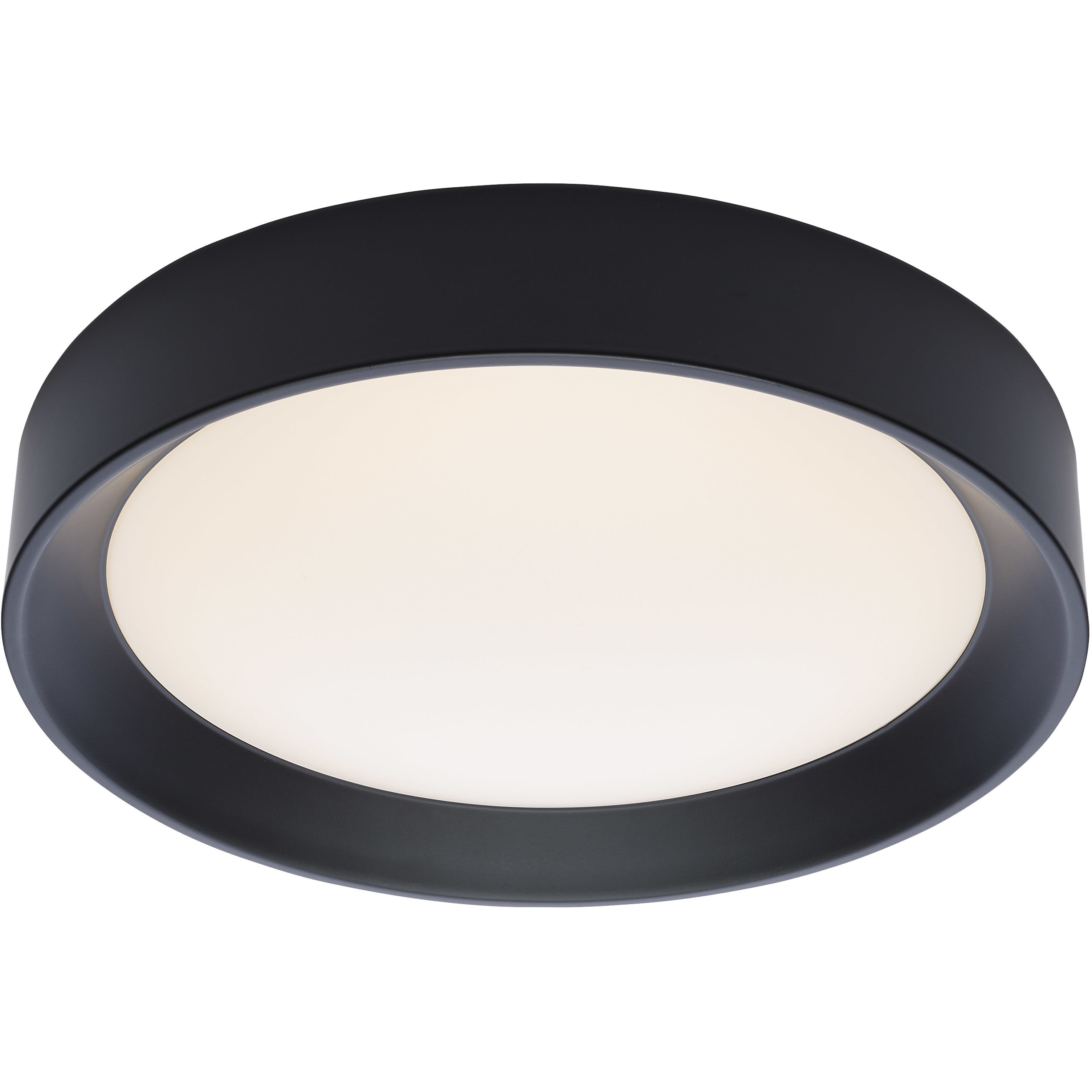 Selene LED 13.23 inch Black Flush Mount Ceiling Light