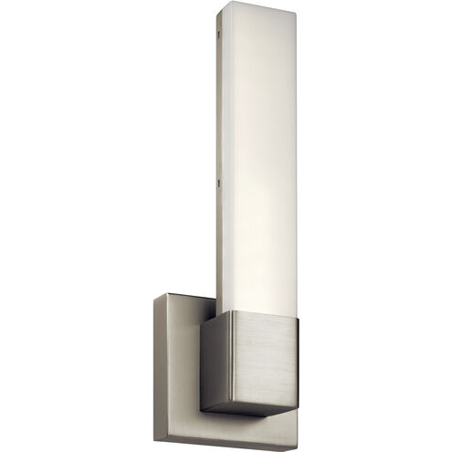 Neltev LED 5 inch Satin Nickel ADA Wall Sconce Wall Light