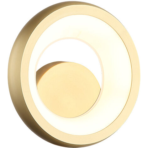 Maverick LED 8 inch Brushed Gold Wall Sconce Wall Light