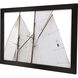 Waterside White and Brown and Gray and Neutral Framed Art