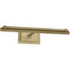 Sean Lavin Kal 14 watt 18 inch Natural Brass Picture Light Wall Light