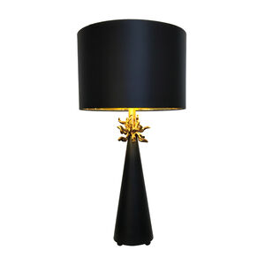 Neo 29 inch Black Buffet Table Lamp Portable Light, Flambeau