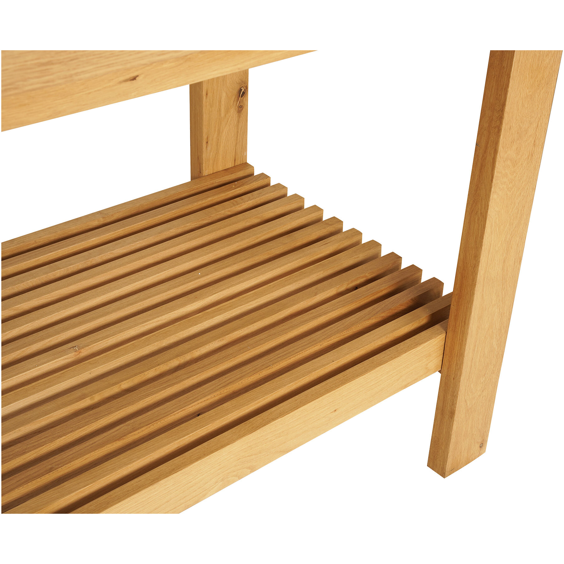 August Natural Counter Table, Large