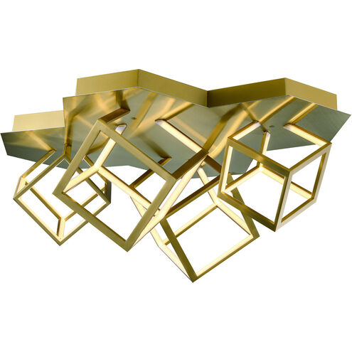 Canada LED 24 inch Gold LED Flush Mount Ceiling Light