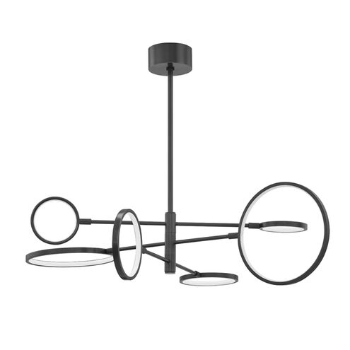 Saturn LED 44.5 inch Old Bronze Chandelier Ceiling Light