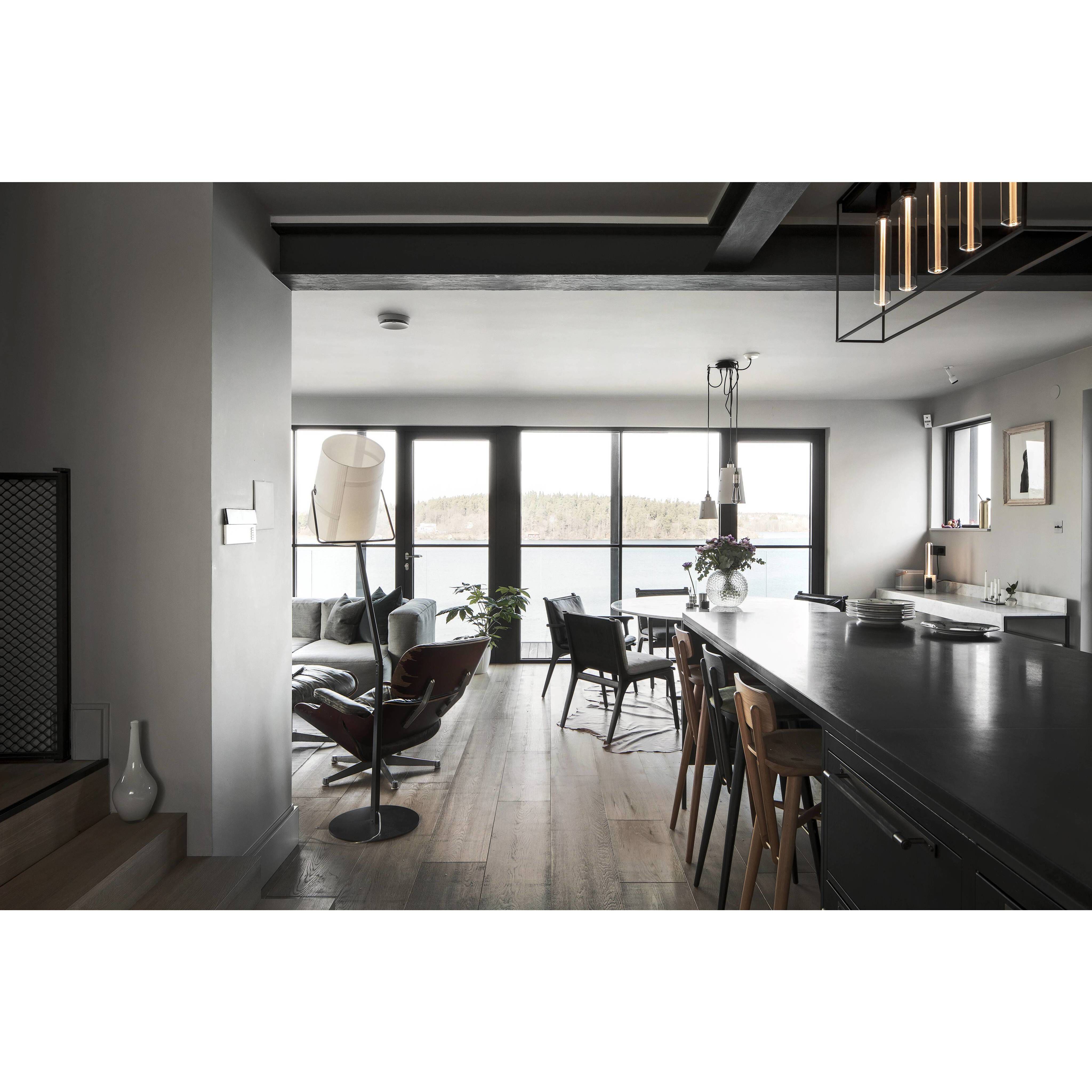 Hooked 3.0 LED 8.27 inch Stone / Steel Pendant Ceiling Light, Mix