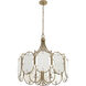 Panelist 5 Light 26 inch Brass Kisser Pendant Ceiling Light