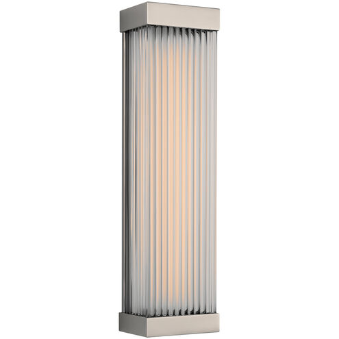 Chapman & Myers Vance LED 3.5 inch Polished Nickel Sconce Wall Light