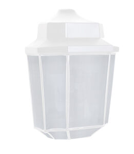 3028 Series 1 Light 10 inch White Outdoor Sconce, Costaluz