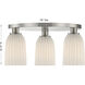 Baldwin 3 Light 18 inch Satin Nickel Flush Mount Ceiling Light, Essentials