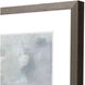 Waterside Collection Brushed Silver Shadow Box Style Framed Art