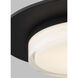 Sean Lavin Sen LED 17 inch Natural Brass Flush Mount Ceiling Light, Integrated LED